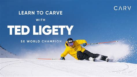 Learn to carve with Ted Ligety 5x world champion  CARV